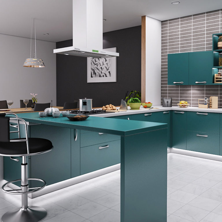 Luxurious Modular Kitchen Furniture To Uplift The Overall Aesthetics