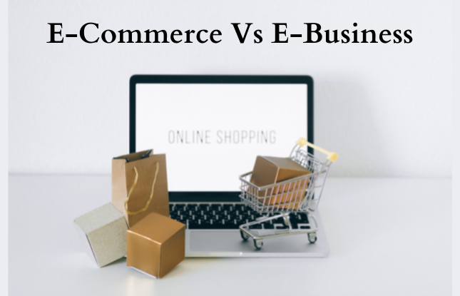 Ecommerce vs E-business