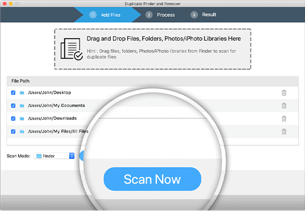 Duplicate Files Fixer Scan