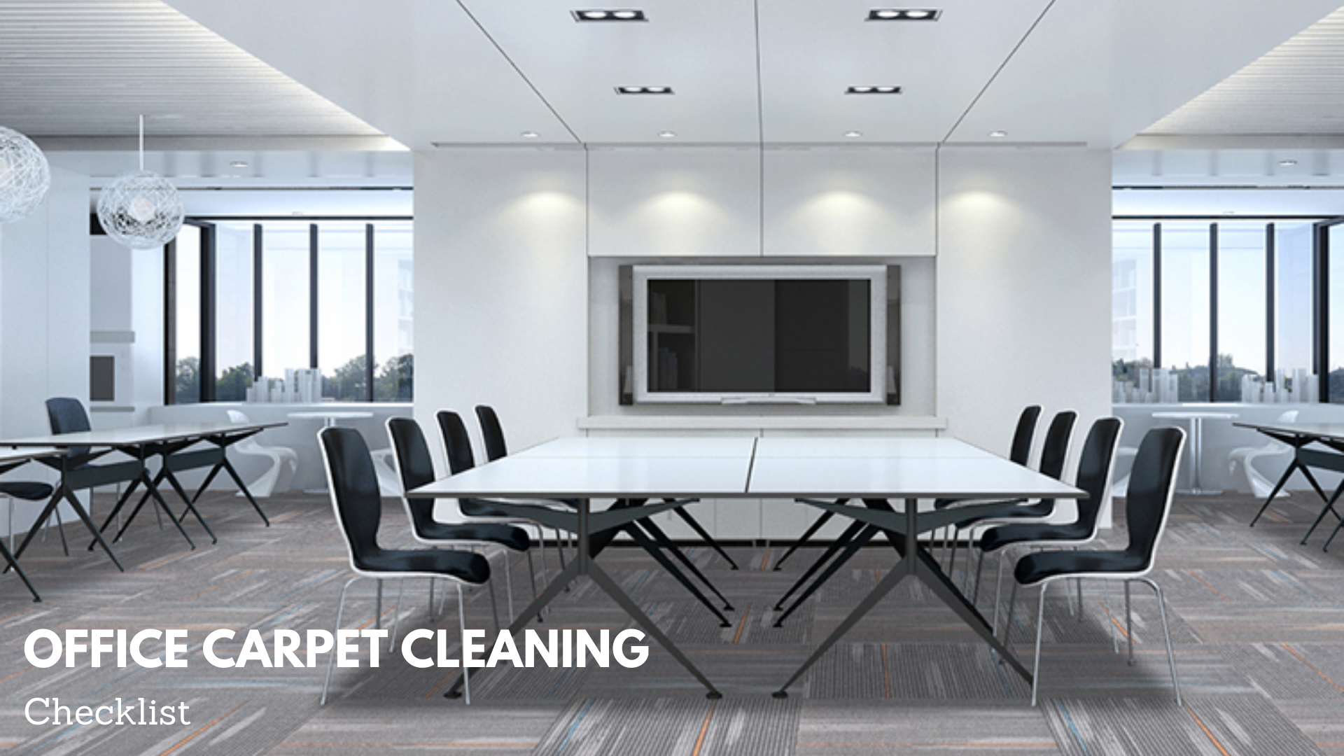 Office Carpet Cleaning Checklist