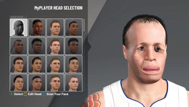 How to Scan Your Face in NBA 2K23?