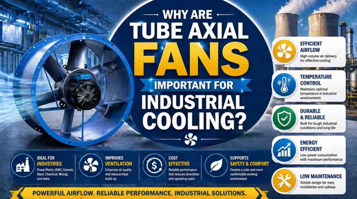 Tube Axial Fans Important for Industrial Cooling