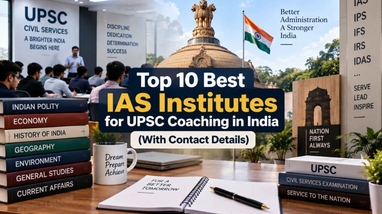 Top 10 Best IAS Institutes for UPSC Coaching in India (With Contact Details)