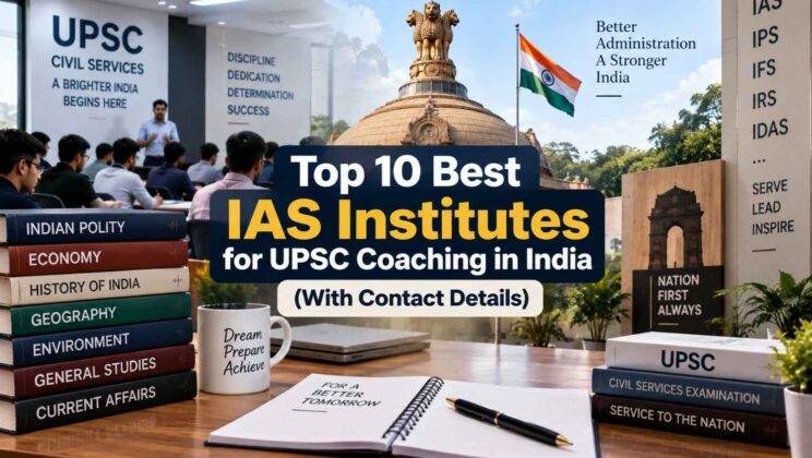 Top 10 Best IAS Institutes for UPSC Coaching in India (With Contact Details)